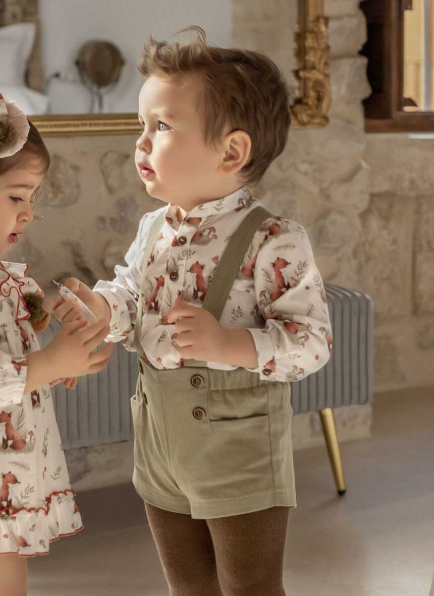 CAMISA-PANT.CORTO BEBE NIÑO