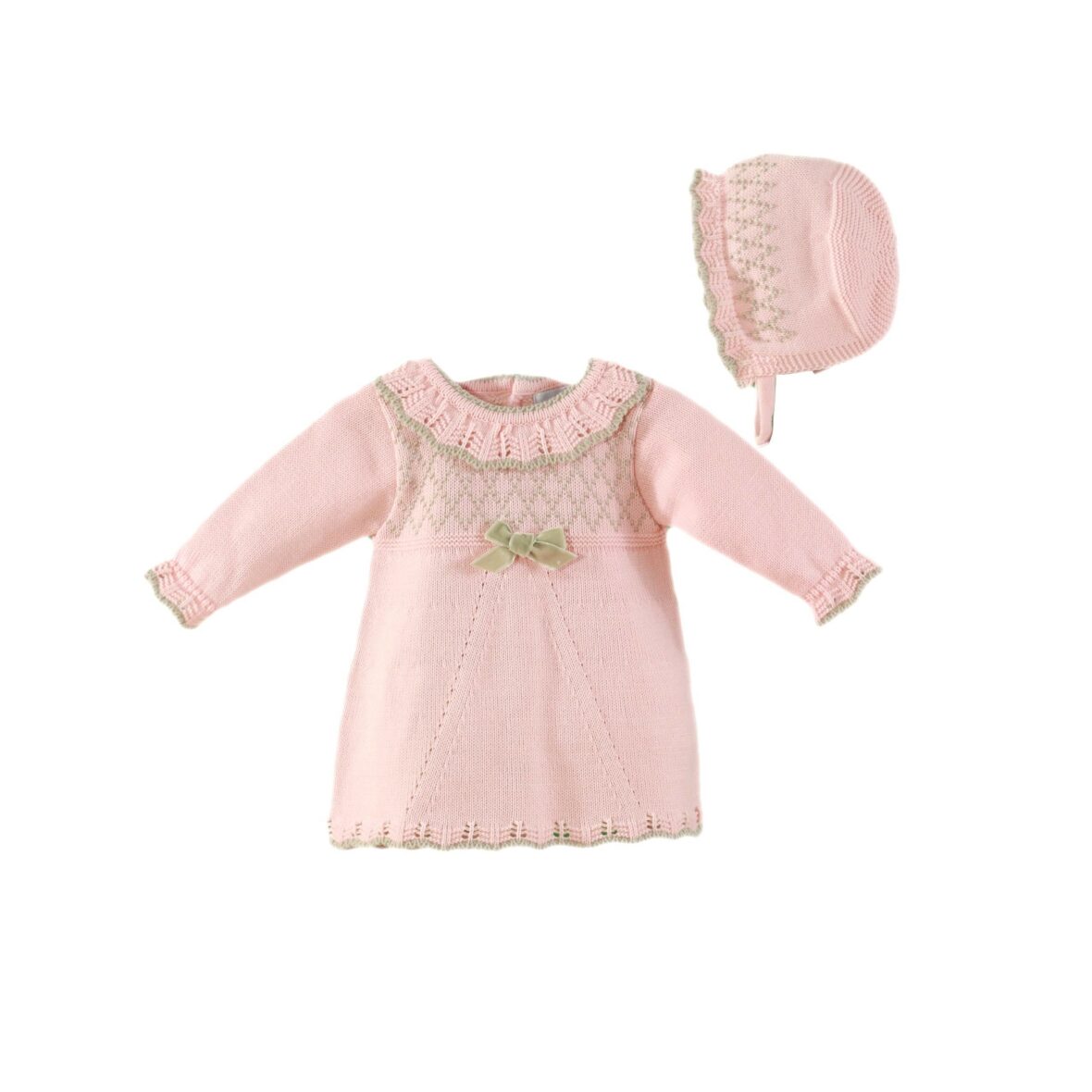 VESTIDO-GORRO BEBE