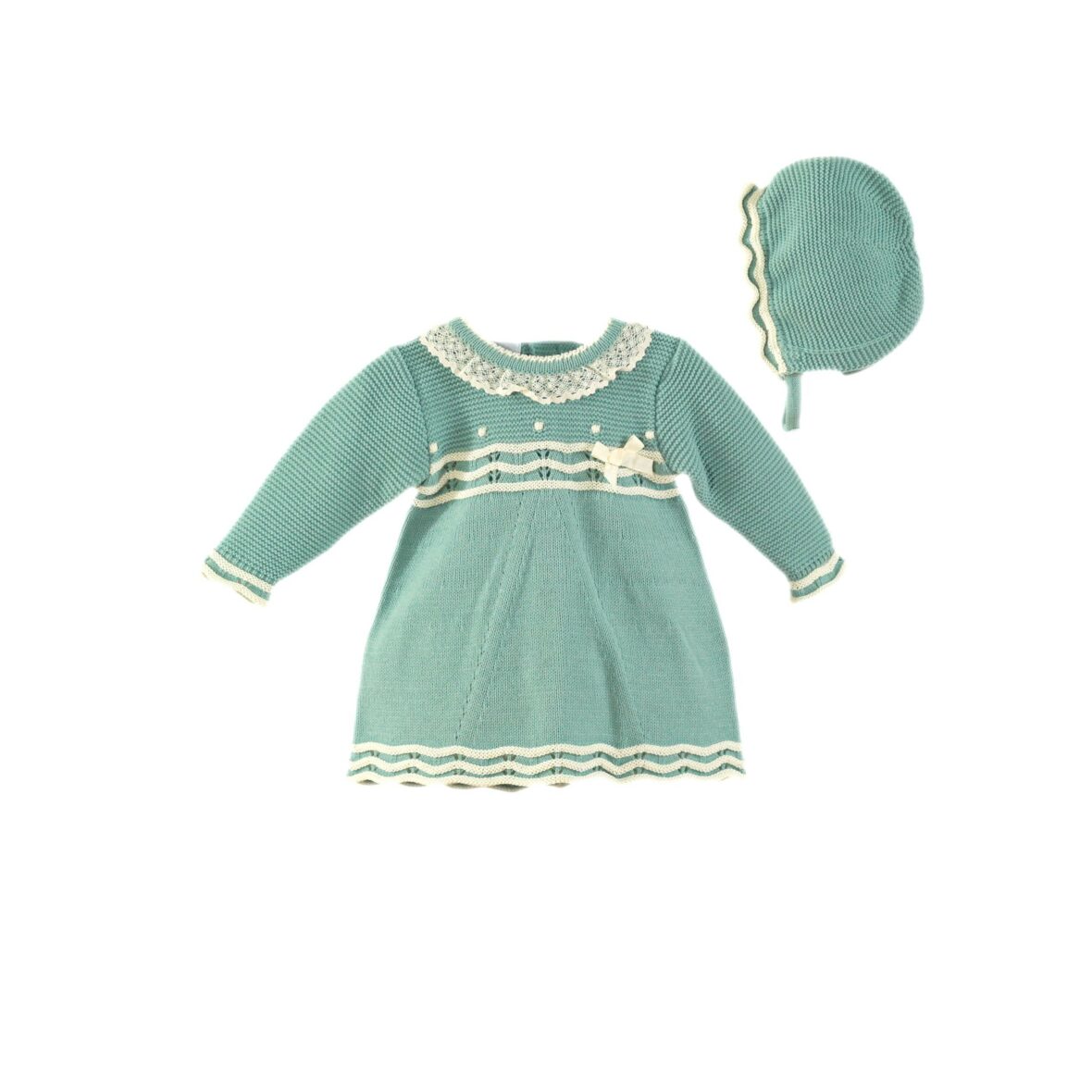 VESTIDO-GORRO BEBE